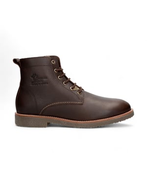 Panama Jack Men's Brown Leather Glasgow Igloo C1 Classic Ankle Boots