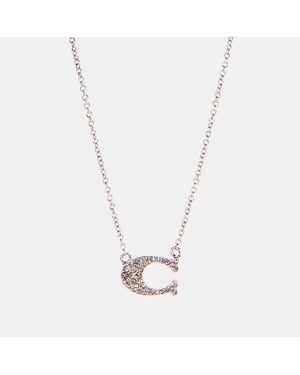 Pave Signature C Necklace