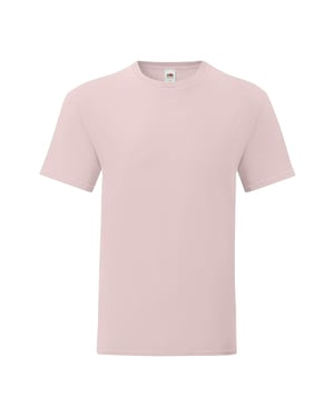 Fruit of the Loom Heren Iconisch 150 T-Shirt (Poederroos)