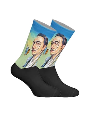 Unisex Elastic Printed Long Socks