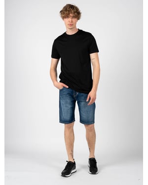 Les Hommes T-shirt Herr Svart