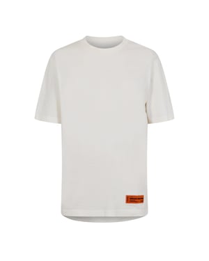 Men's Heron Preston Regular-Fit Logo Recycled Cotton T-Shirt in White
