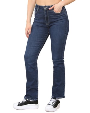 Enzo | Bootcut Jeans voor dames - Blauw
