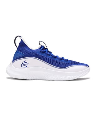 Under Armour Curry Flow 8 Blå träningsskor för herrar