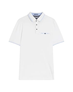 Ted Baker Tortila Heren Wit Poloshirt