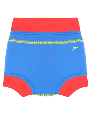 Speedo Blue Red Kids Swim Nappy Cover