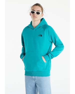 The North Face Mens Reglan Red Box Hoodie in Bleached Porcelain Green