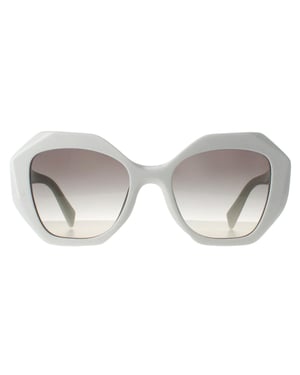 Prada PR16WS 142130 ivoorgrijze zonnebril met kleurverloop