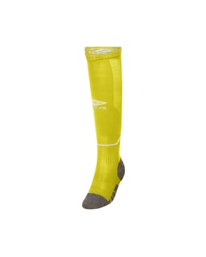 Umbro Childrens/Kids Diamond Football Socks (Blazing Yellow/Carbon)