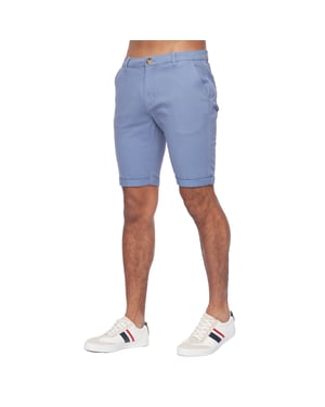 Crosshatch Mens Sinwood Chino Shorts (ljusblå)