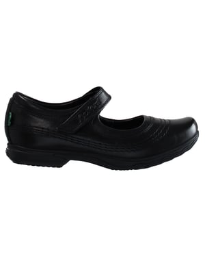 Kickers Keavy Bar Mary Jane Kids Black Shoes