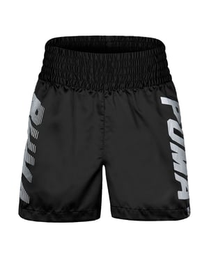 Puma Speed Font Womens Black Boxing Shorts