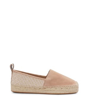Women's Boss Madeira Suede Slip On Shoes in Brown