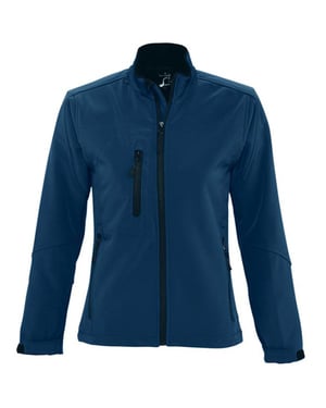 SOLS Dames/dames Roxy Soft Shell Jacket (ademend, winddicht en waterbestendig) (Afgrond blauw)