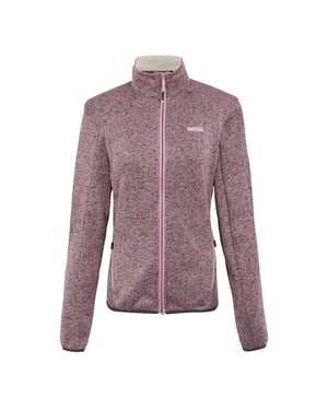 Regatta Newhill II Fleecejacka med full dragkedja för damer/kvinnor (Lilas/Light Vanilla)