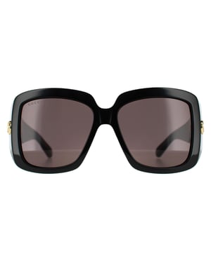 Gucci GG1402S 001 zwart grijze zonnebril