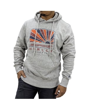 Hurley Mens Fleece Hoodie Casual Pullover Hooded