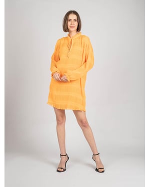 Patrizia Pepe Klänning Dam Orange