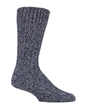 PENNINE WALKER - Mens Heavy Kntted Wool Hiking Socks for Walking