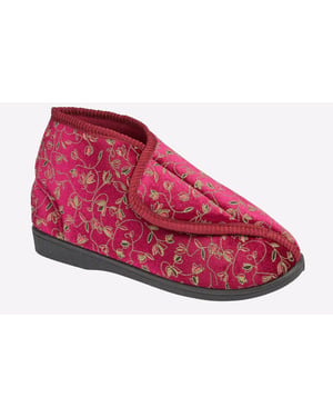 Zedzzz Geraldine Bootee Slippers Womens