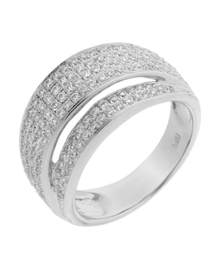 Orphelia Dames 925 Sterling Zilveren Ring - Zilver ZR-3520