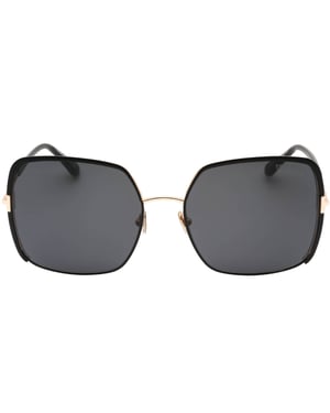 Tom Ford Raphaela zwarte zonnebril