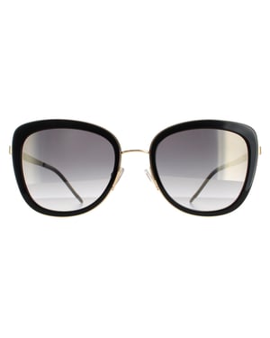 Hugo Boss Sunglasses Boss 1209/S RHL FQ Gold Black Gray Gracient Gold Mirror