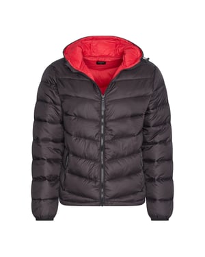 Cappuccino Italia Jacka Vinter Hooded Vinterjacka Svart Svart