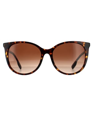 Burberry zonnebril BE4333 300213 Dark Havana Brown Gradiënt