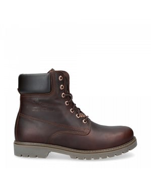 Panama Jack 03 C52 Mens Brown Boots Waterproof Leather Laces Hiking Ankle Chukka