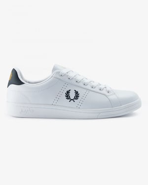 Fred Perry B721 Mens Leather Trainers NOS