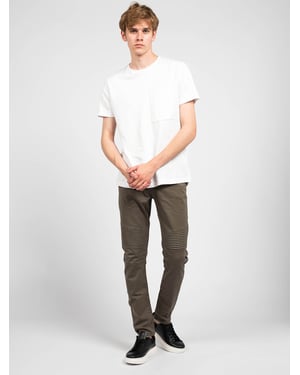 Antony Morato T-shirt Regular Herr Vit