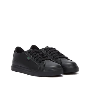Kickers Tovni Lacer Vegan Junior Black Trainers