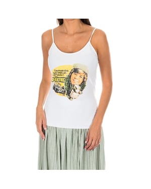 Thin tank top with round neckline ADM0027 woman