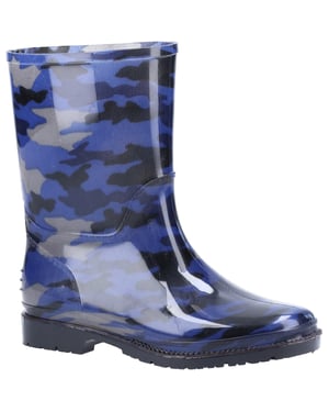 Cotswold Childrens/Kids PVC Wellington Boots (Navy)