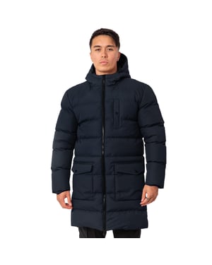 Soulstar Men's AG04 Longline Padded Puffer Jacket