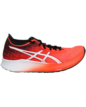 Asics Magic Speed Dames Rood Hardlooptrainers