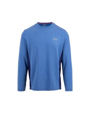 Trespass Heren Charlie T-shirt met lange mouwen (Blauwe mergel)