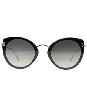 Tom Ford Jess FT0683 01B Rosegouden zonnebril