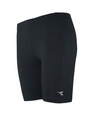 Diadora Compressie Dames Zwart Wielershort