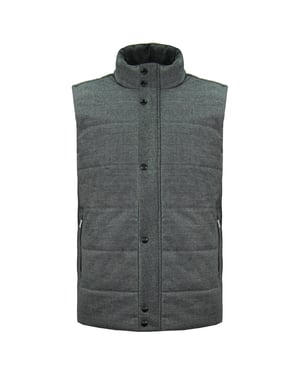 Hackett London Mens Grey Warm Vest