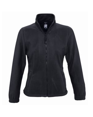 SOLS Dames/dames North Full Zip Fleece Jacket (Houtskool)