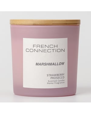 French Connection Pastel Range Strawberry Prosecco Candle 331g