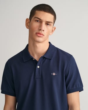 Gant Polo korte mouw shield ss pique polo 2210/433