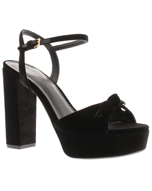 Ted Baker Womens Sandals Kayvi Heels Platform Block Heeled Adjustable Black