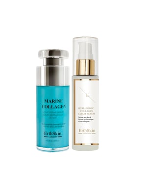 Hyaluronsyra & Kollagen Serum - 60ml + Marine Collagen Night Repair Serum 30ml