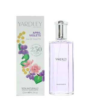 Yardley April Violets Eau de Toilette 125ml