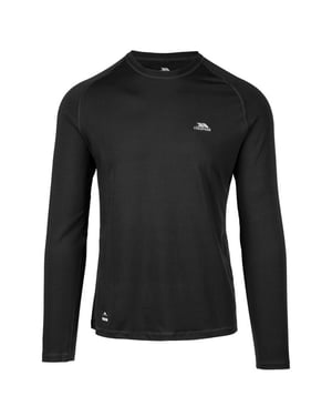 Trespass Mens Nate Base Layer Top (Black)