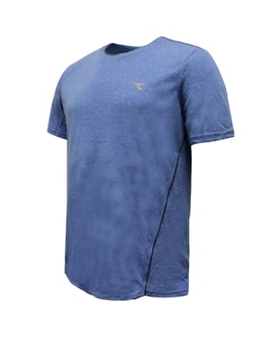 Diadora Sportswear Blå T-shirt för herrar