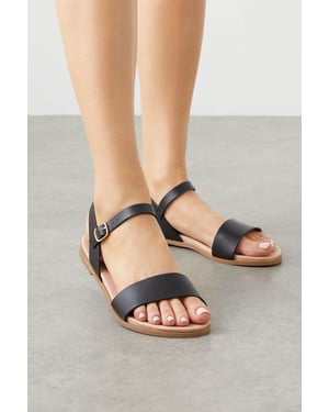 Wide Fit Faye Flat Sandals